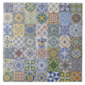 Azulejos Patchwork Tegeltje (Voorkant)
