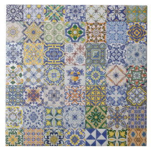 Azulejos Patchwork Tegeltje