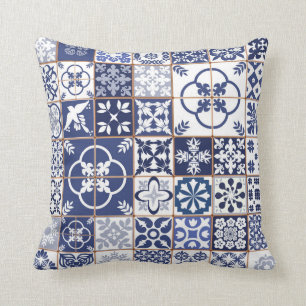 Azulejos Pattern Pillow Kussen