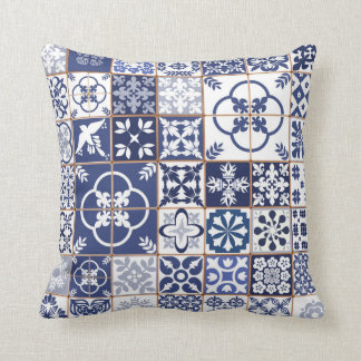 Azulejos Pattern Pillow Kussen
