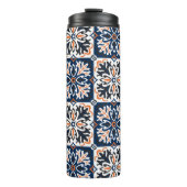 Azulejos Talavera Tegel Pattern Thermosbeker (Voorkant)