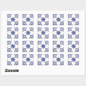 Azulejos Vierkante Sticker (Vel)