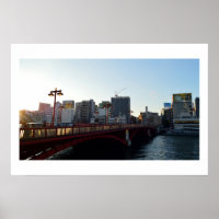 Azuma brug: Sumida rivier, Tokio