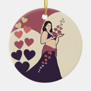 Azura Belly danser Keramisch Ornament