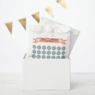 Azura Crest Moderne Baby Shower Favor Zakken Bedankzakje