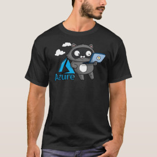 Azure Bit Raccoon met Microsoft Surface Classic T T-shirt
