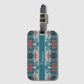 Azure Bloom, aangepast Bagagelabel (Voorkant (verticaal))