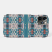 Azure Bloom, aangepast Case-Mate iPhone Case (Achterkant (horizontaal))