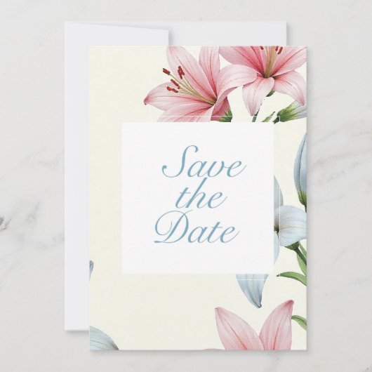 Azure Bloom V01 Kaart (Voorkant)