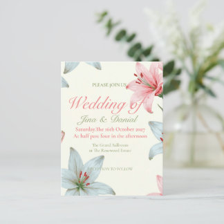 Azure Bloom V03 Briefkaart