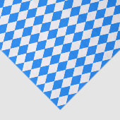 Azure Blue Harlequin Tissuepapier (Detail)