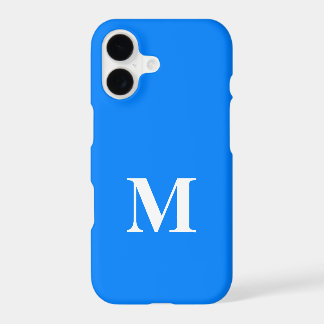 AZURE BLUE Solid Arrière - plan Coque iPhone X