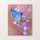 Azure Butterfly Legpuzzel (Verticaal)