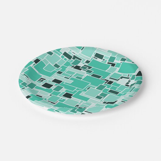 Azure Chaos Papieren Bordje (Gekanteld)