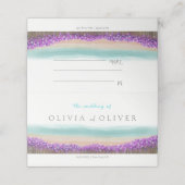 Azure Coast in Bloom Wedding (Buitenkant ongevouwen)