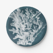 Azure Coral I Papieren Bordje (Voorkant)