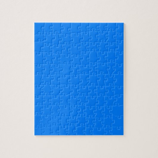 Azure (effen kleur) legpuzzel (Verticaal)