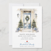 Azure Entrance New Home Verhuizen Aankondiging (Voorkant)