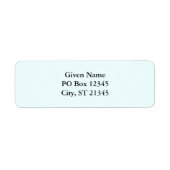 Azure Etiket (Voorkant)