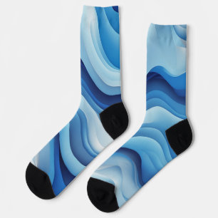 Azure Flow: Een Droom in Blauw Sokken