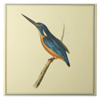 Azure Kingfisher Tegeltje
