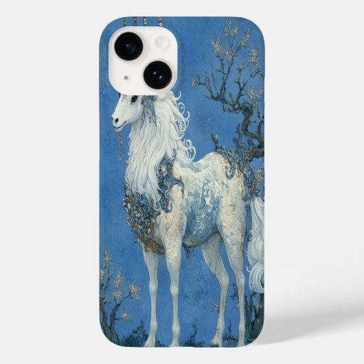 🦄 Azure Kirin iPhone Case (Achterkant)