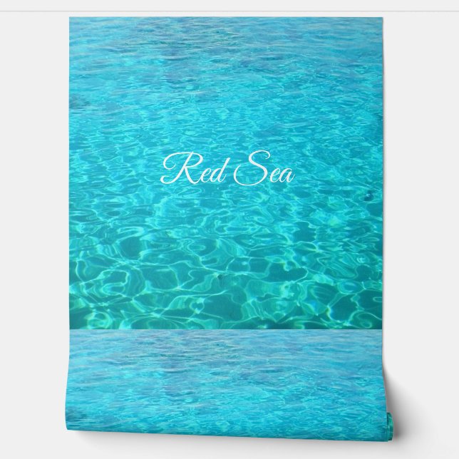 Azure-lagune in het Rode zee Behang (Afrollen)