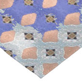 Azure Lattice Mosaic Geometric Pattern 1297 Medium Tafelloper (Hoek)