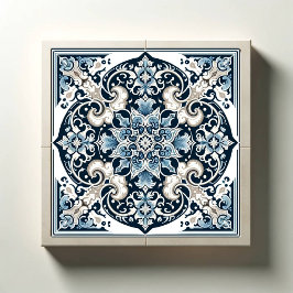 Azure Lotus Majesty Tegeltje