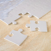 Azure Ocean Sandy Beach Foto Legpuzzel (Zijkant)