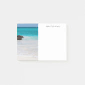 Azure Ocean Sandy Beach Foto Post-it® Notes (Voorkant)