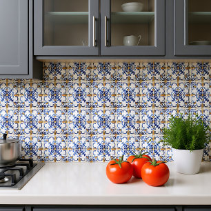 Azure Opulence Mosaic Tegeltje