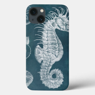 Azure Seahorse Study I iPhone 13 Hoesje