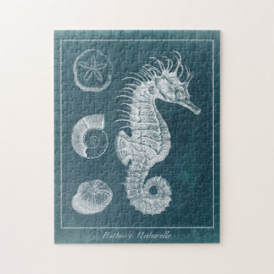 Azure Seahorse Study I Legpuzzel