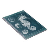 Azure Seahorse Study I Notitieboek (Rechterzijde)