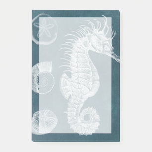Azure Seahorse Study I Post-it® Notes