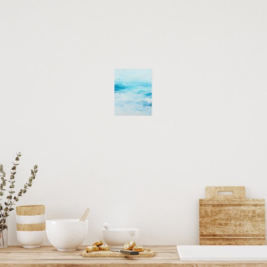 Azure Serenity Poster (Keuken)