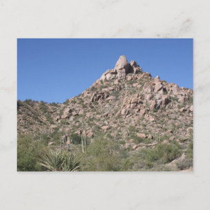 Azure Sky over Pinnacle Peak Briefkaart