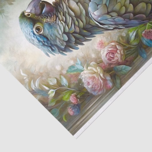 Azure Splendor Decoupage Tissuepapier (Detail)