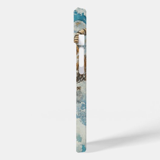 🐅 Azure Stride iPhone Case (Achterkant / Links)