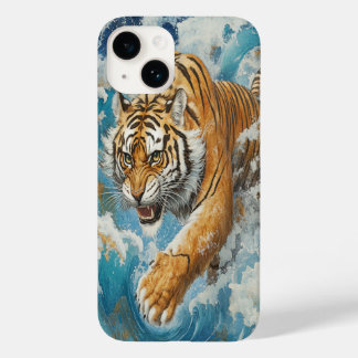 🐅 Azure Stride iPhone Hoesje