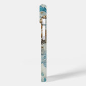 🐅 Azure Stride iPhone Hoesje (Achterkant / Links)