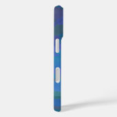 Azure Tides – Oceanic Abstracte Geometrie Case-Mate iPhone Case (Achterkant / Rechts)