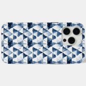 Azure Triangles Case-Mate iPhone Case (Achterkant (horizontaal))