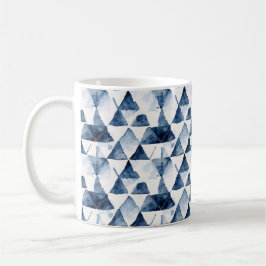 Azure Triangles Koffiemok