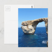Azure-venster Briefkaart (Voorkant / Achterkant)