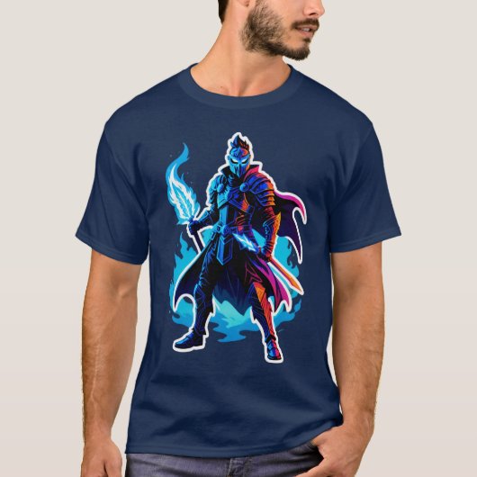Azure Vlambewaker T-shirt (Voorkant)