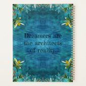 AZURE WATERS EN TROPISCHE PLUMERIA PLANNER (Achterkant)