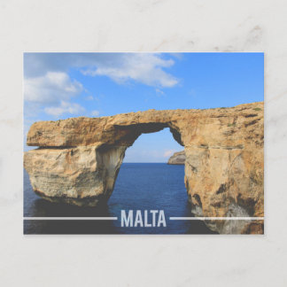 Azure Window Gozo, Malta Briefkaart