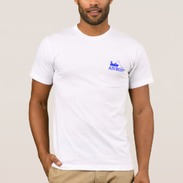 AZUREST LOGO Fine Katoen Mannen T-shirt